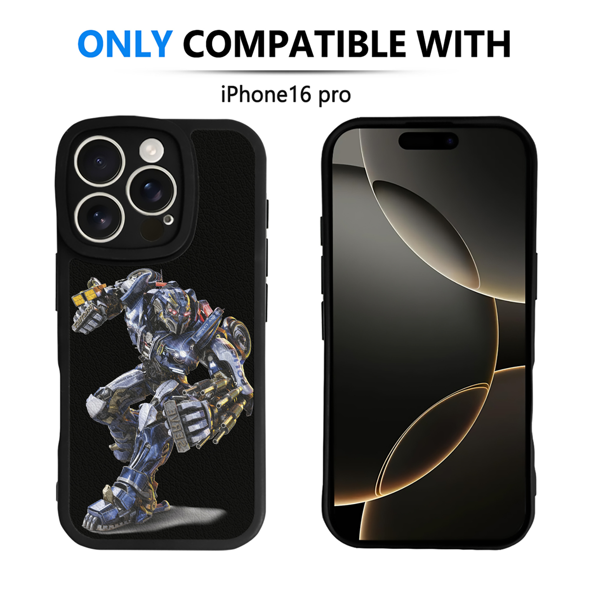 （画像用）  【iPhone 16シリーズ対応】シリコンスマホケース（レザー調） 材質：シリコン